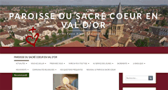 Desktop Screenshot of paroisse-paray.fr